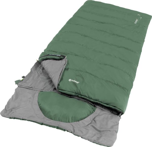 Outwell Contour Lux XL Yazlık & Kışlık Taraflı -16°C Uyku Tulumu Green - Image 1