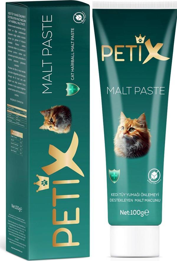 Petix Anti-Hairball Tüy Yumağı Önleyici Kedi Malt Macunu 100 gr - Image 1