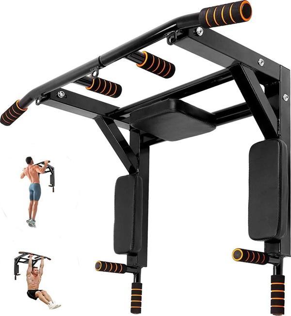 Anunnaki 3 ü 1 arada Duvar Barfiks Ve Dips All in one Süngerli Spor Egzersiz Barfix Aleti - Image 1