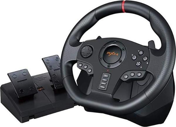 Anunnaki Pxn V900 Direksiyon Seti Çift Motorlu Titreşim Özelliği Kolay Sabitlenir Uzun Ömürlü Xbox Pc PS Uyumlu Set - Image 1