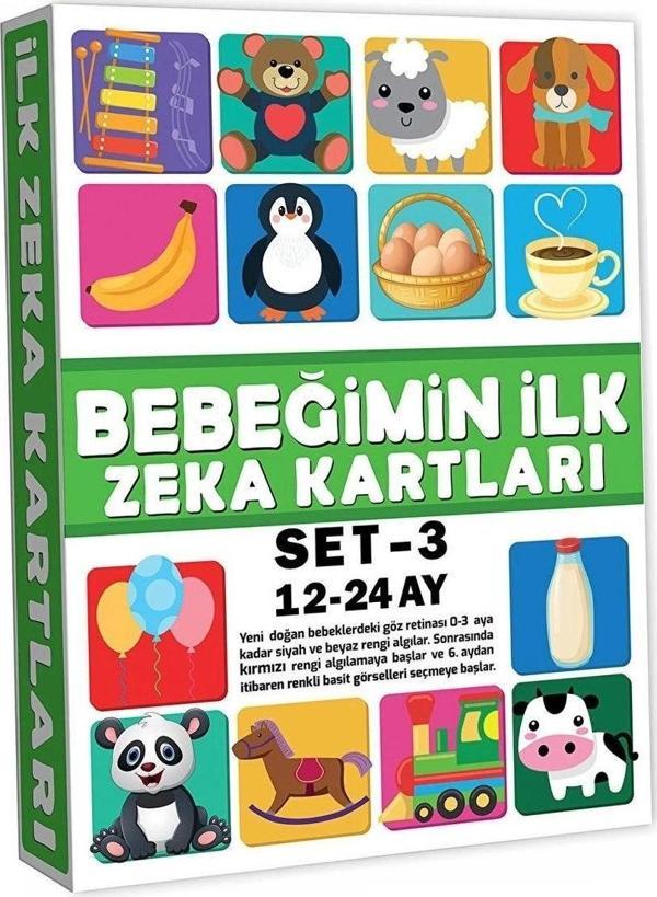 2212 Eğitici Kartlar 12-24 Ay Zeka Kartları  -Dıytoys - Image 1
