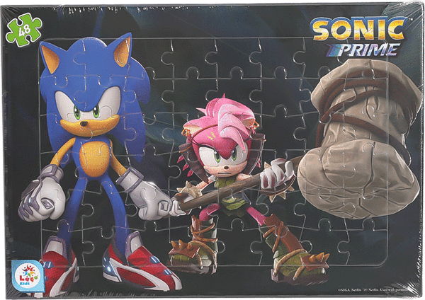 SO7868 Sonic 48 Parça Frame Puzzle -Laço Kids - Image 1