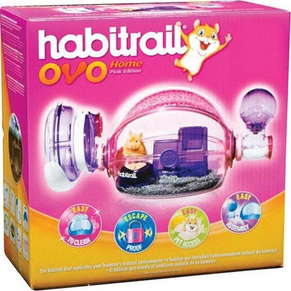 Habitrail Ovo Home Pembe Hamster Kafesi - Image 1