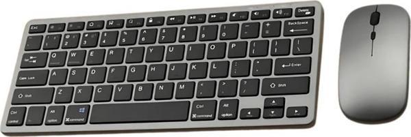 Coofbe Premium 2.4G Kablosuz Bluetooth Klavye Mouse Seti Şarj Edilebilir Telefon Tablet Laptop Klavye Seti - Image 1