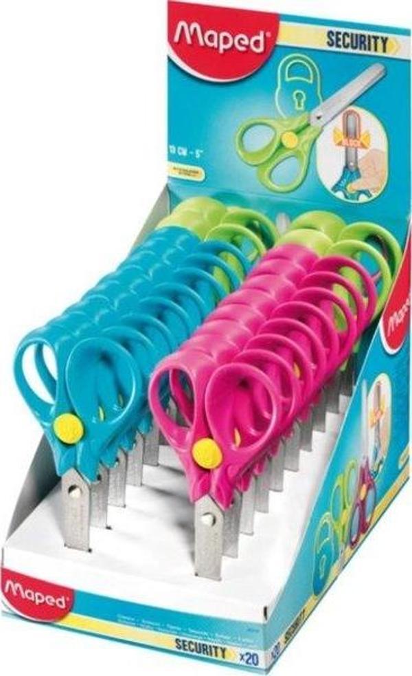 Maped 13 cm Securıty Güvenlik Kilitli Makas 473112 - Image 1