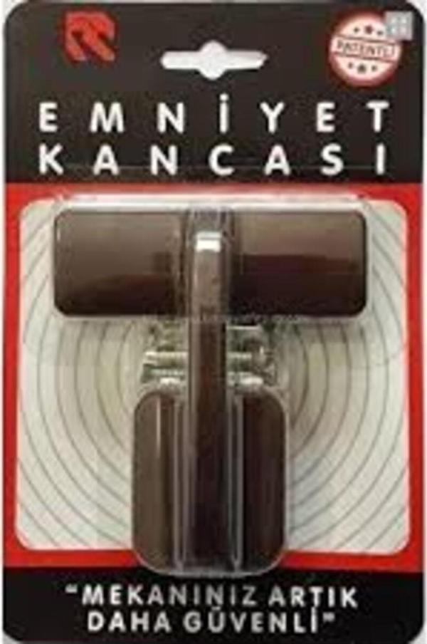 Master Koyu Kahve Renk Lüks Emniyet Kancası - Image 1