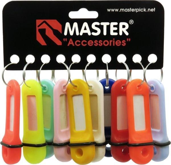 Master Otel Tip Kimlik Anahtarlık - 10 Ad - Image 1