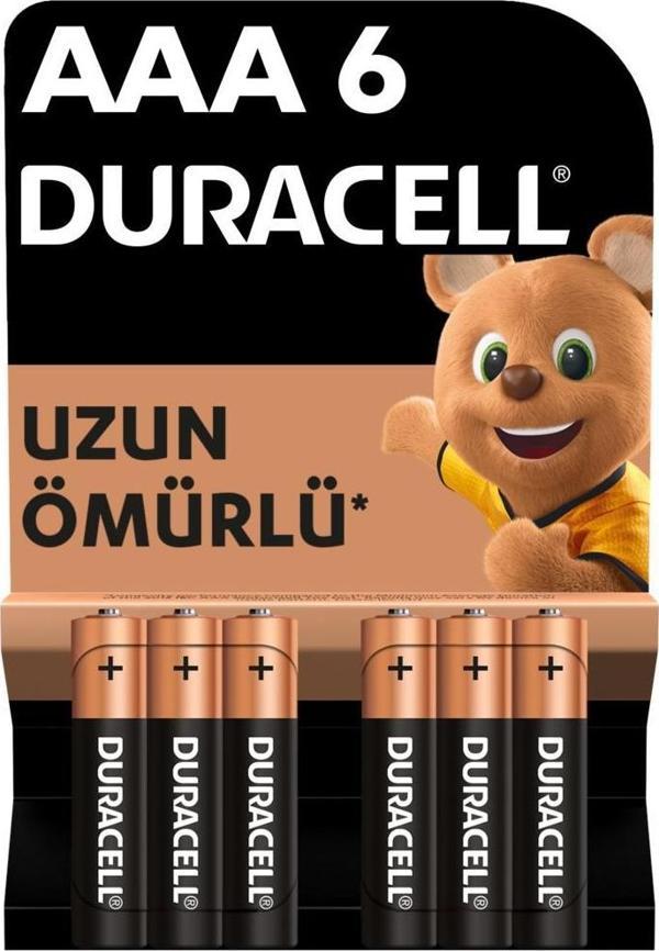 Duracell Basic İnce Kalem Pil 6'lı AAA - Image 1