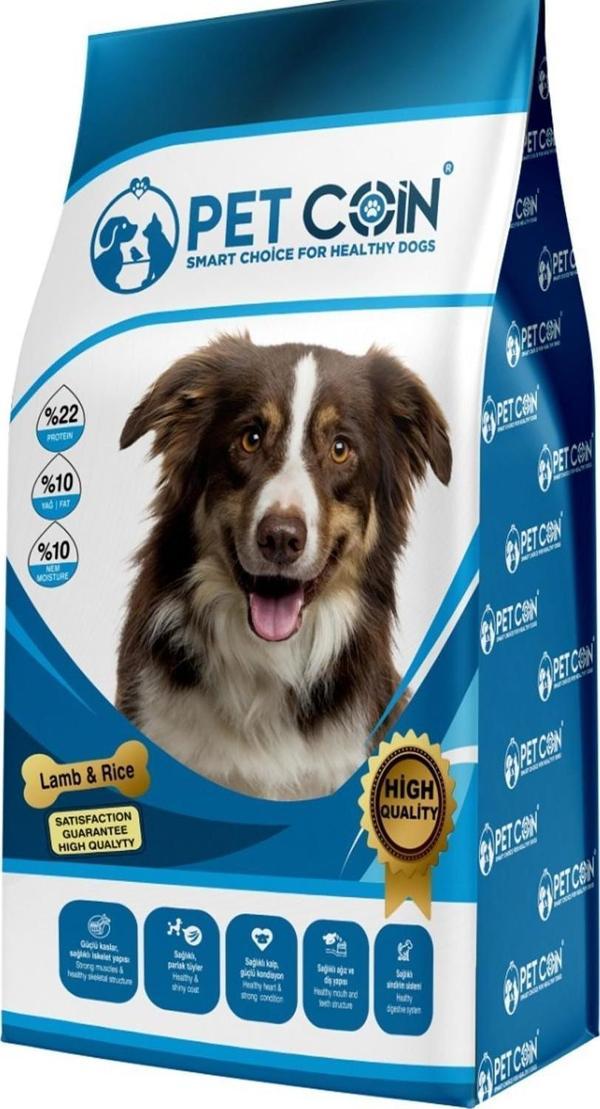 Petcoin Kuzu Etli Yetişkin Köpek Maması 15 kg - Image 1