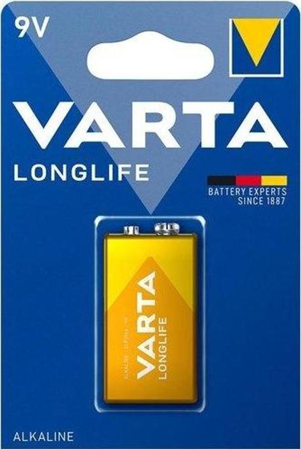 Varta Longlife 1 x 9 Volt Pil - Image 1
