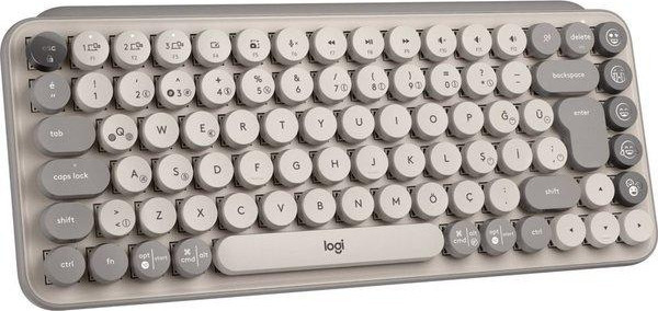 Logitech POP Keys Mist Özelleştirilebilir Emoji Tuşlu Mekanik Kablosuz ...