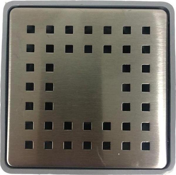 WUVERA Yer Süzgeçi Krom 10*10*50 Alttan Çıkış - Image 1