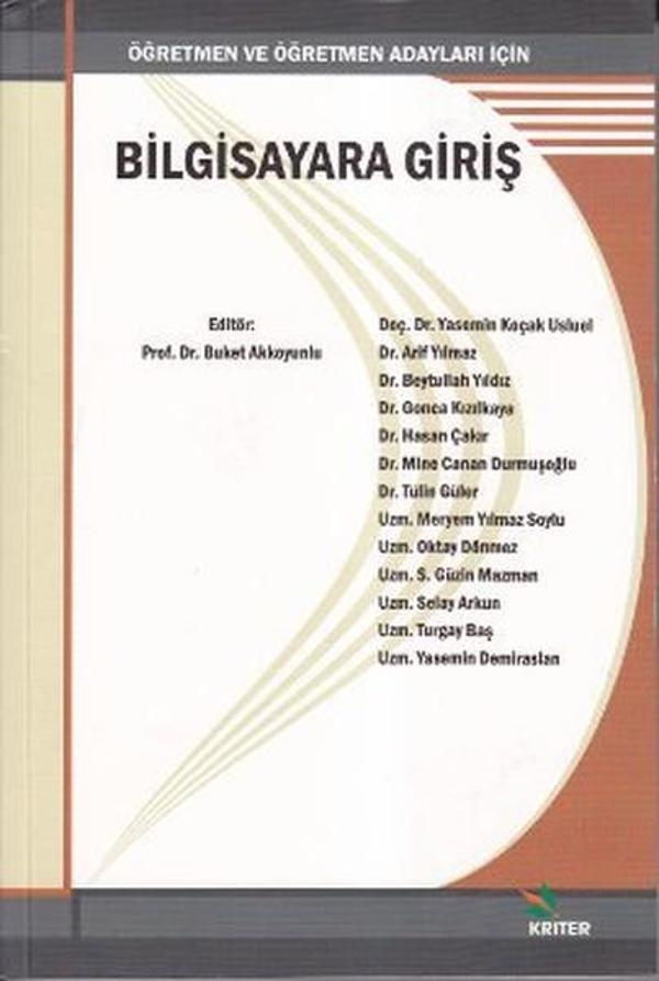 Öğretmen ve Öğretmen Adayları İçin Bilgisayara Giriş - Kriter - Image 1