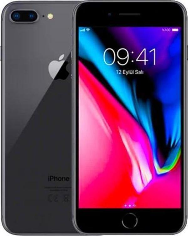 Apple iPhone 8 Plus Space Gray 64GB Yenilenmiş A Kalite (12 Ay Garantili) - Image 1