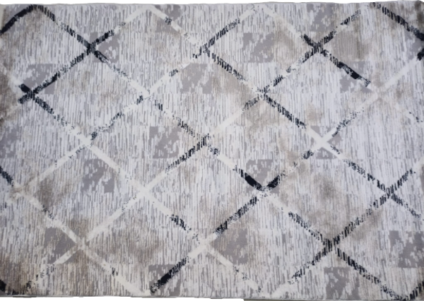 Diamond Halı 25015A 19725 SİYAH Siyah Model 200*280 Leke Tutmaz dokuma taban - Image 1