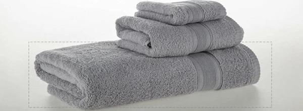Doqu Home Softline Banyo Havlusu 90 x 150 cm - Gri - Image 1