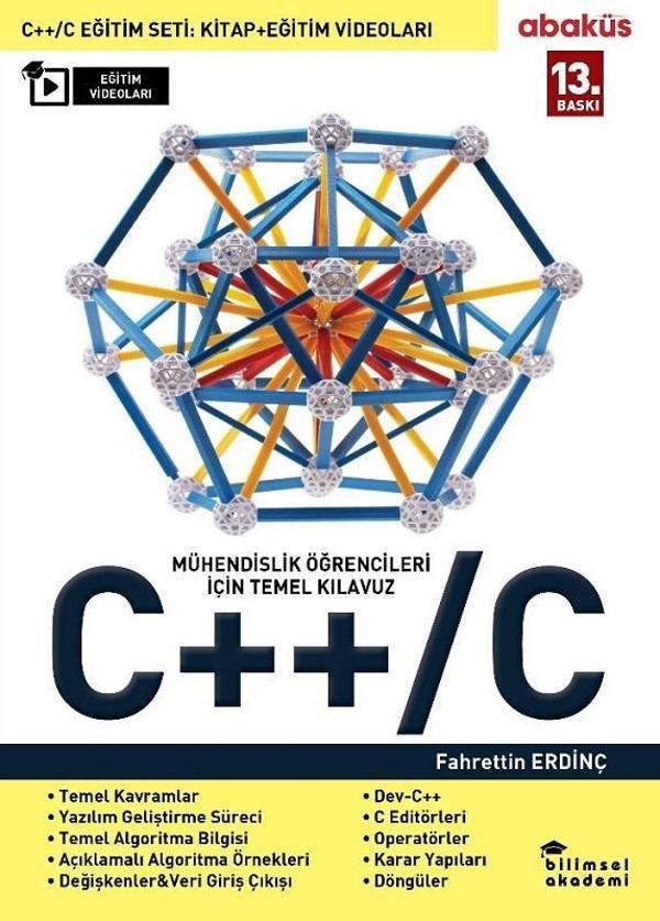 Mühendislik Öğrencileri İçin Temel Kılavuz C / C++ - Abaküs Kitap - Image 1