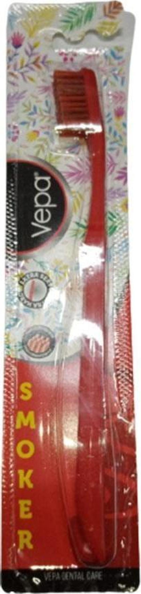 Vepa Smoker Diş Fırçası - Kırmızı - Image 1