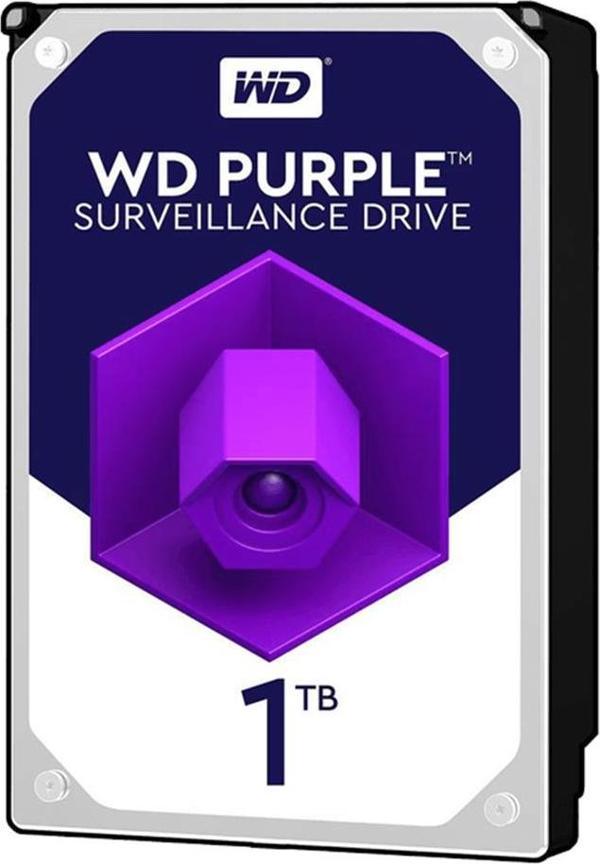 Wd 1Tb Purple 3,5" 64Mb 5400Rpm Wd10Purz Harddisk (İthalat) - Image 1