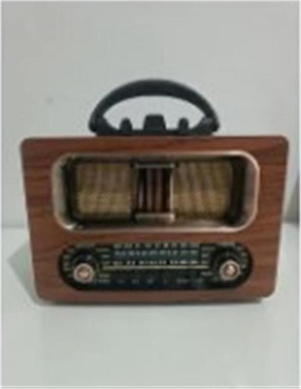 Everton Rt-657  Bluetooth Fm-Usb-Tf-Aux Şarjlı Nostaljik Radyo - Image 1