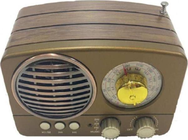 Everton Rt-759  Bluetooth Fm-Usb-Tf-Aux  Şarjlı Nostaljik Radyo - Image 1
