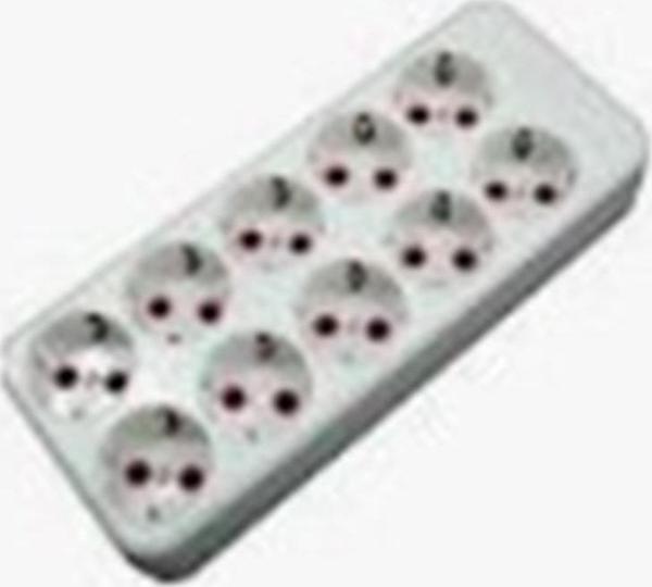Mutlusan 10lı Topraklı Grup Priz ( 001 170 110001 00 00) - Image 1