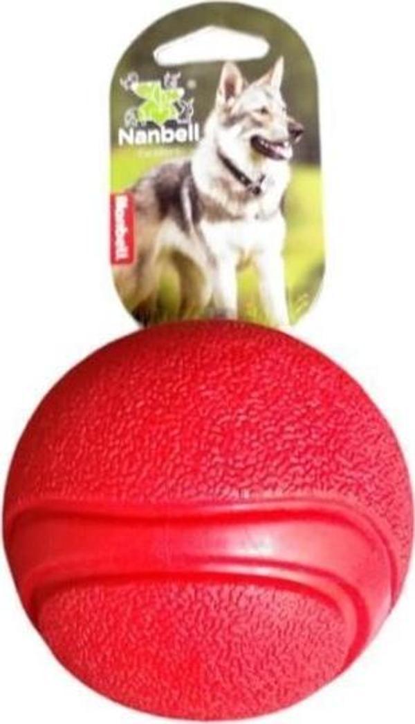 Nanbell 851009 Kedi ve Köpek Oyuncak Sert Top 8 cm - Image 1