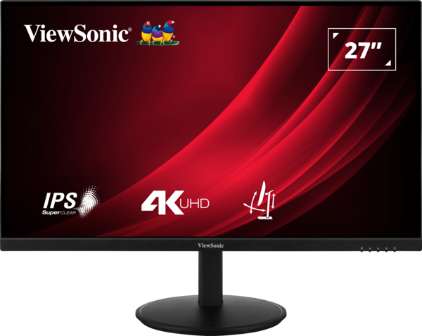 ViewSonic VG2708-­4K 27" 4ms UHD 60Hz Pivot IPS Monitörü - Image 1