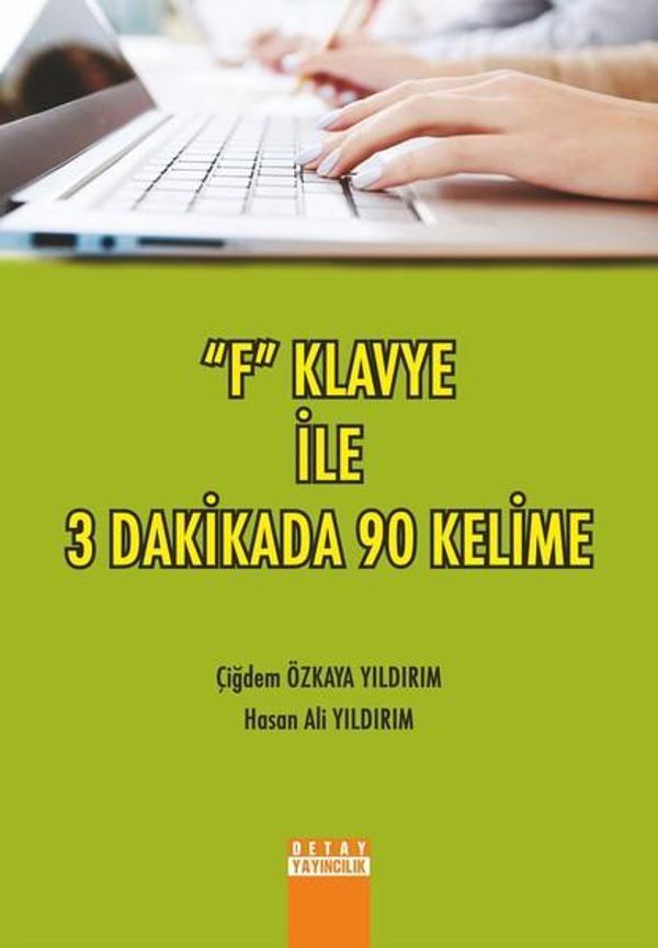 F Klavye İle 3 Dakikada 90 Kelime - Detay Yayıncılık - Image 1