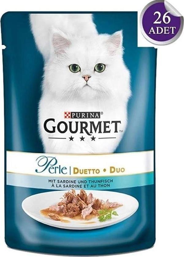 Gourmet Perle Izgara Ton Balıklı Kedi Maması 85 gr*26 Adet - Image 1