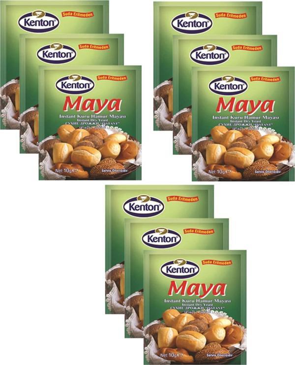 Kenton Instand Kuru Hamur Mayası 3*3=9 ADET - Image 1