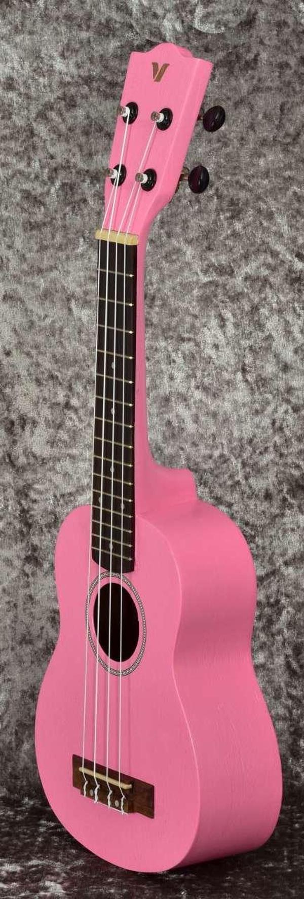 Valler US51 PK Soprano Ukulele Pembe - Image 1