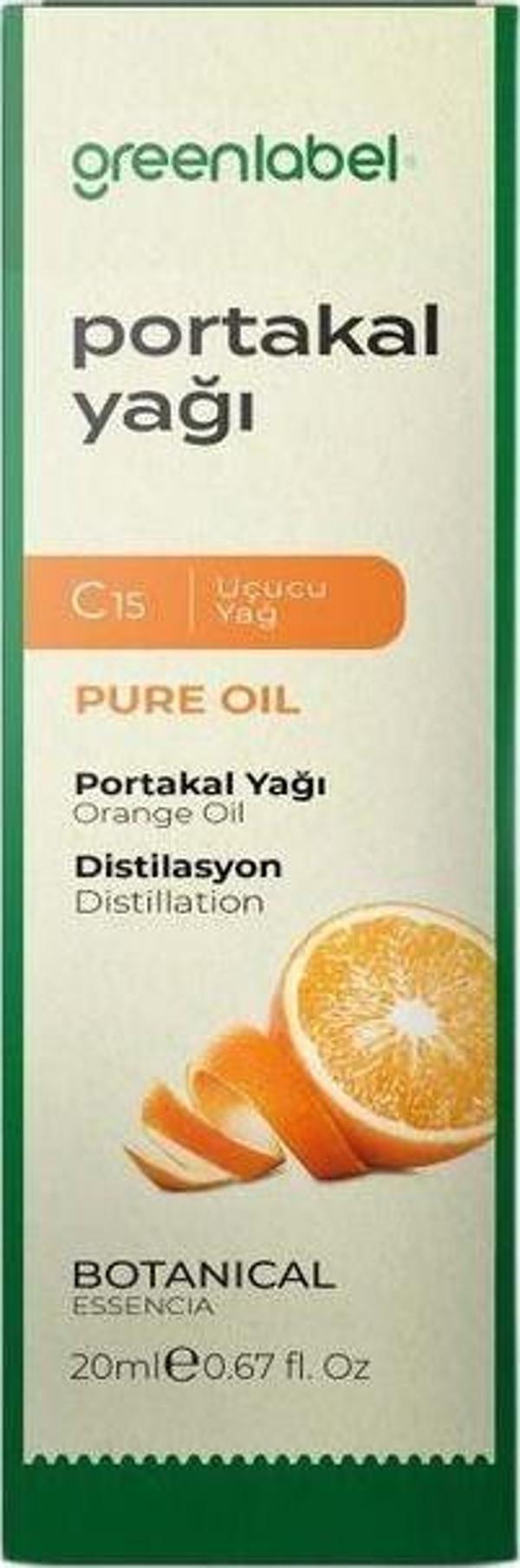 Green Label Portakal Yağı 20 Ml - Image 1