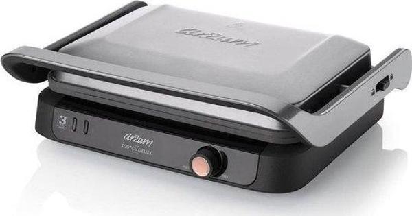 Arzum Ar2001 Tostçu Delux Izgara Ve Tost Makinesi - Paslanmaz Çelik - Image 1