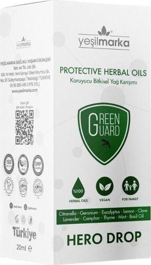 Yeşil Marka Sivrisinek Kovucu Hero Drop 20 Ml - Image 1