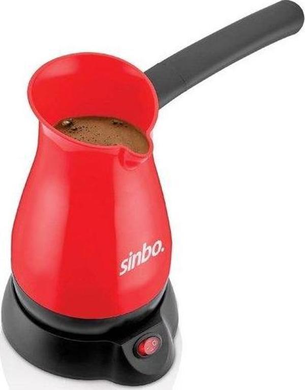 Sinbo SCM-2948 Elektrikli Cezve Kırmızı - Image 1