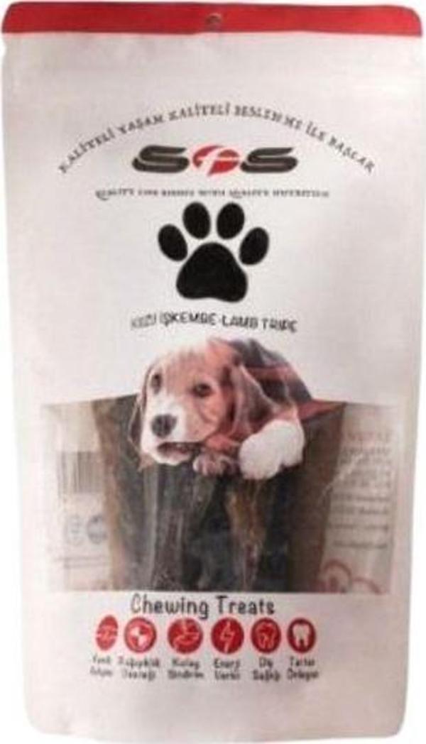 SFS Kuzu İşkembesi Köpek Ödülü Kurutulmuş 100 Gr - Image 1