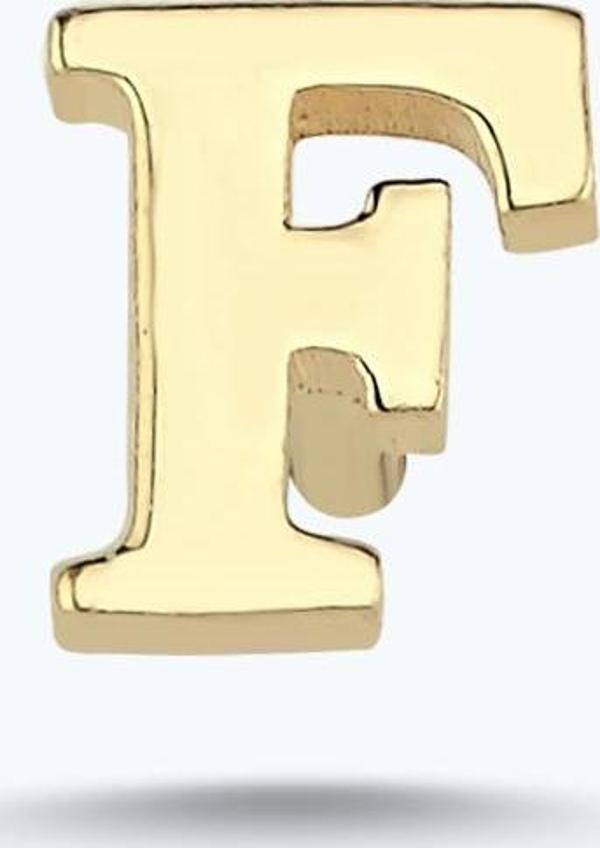 Altın F Harfi Küpe - Image 1