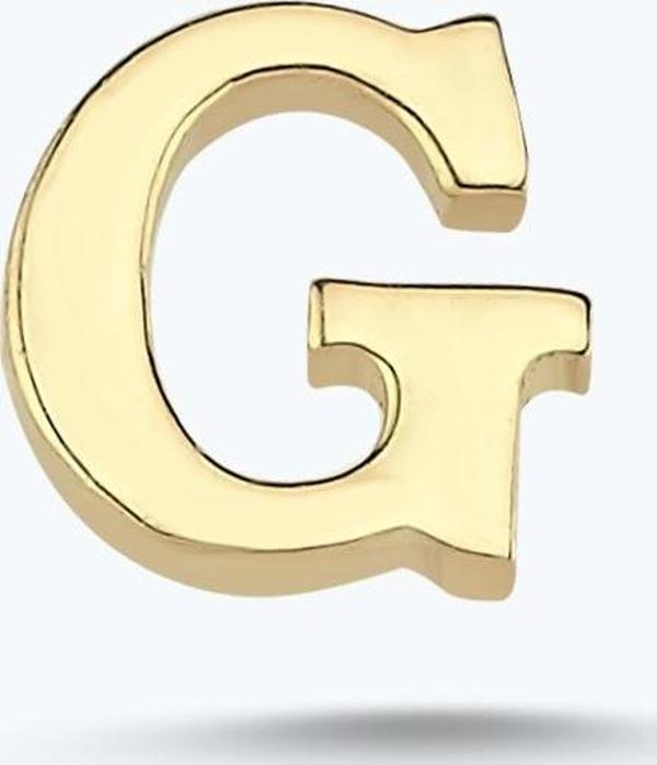 Altın G Harfi Küpe - Image 1