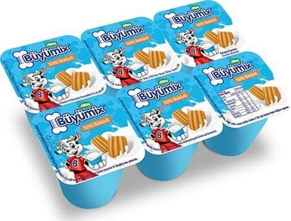Sütaş Büyümix Sütlü Bisküvili 6x40 g - Image 1