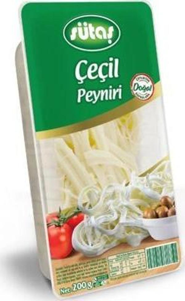 Sütaş Çeçil Peyniri 200 g - Image 1