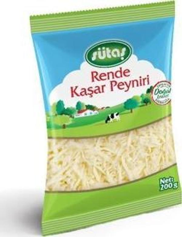 Sütaş Rende Kaşar Peyniri 200 g - Image 1