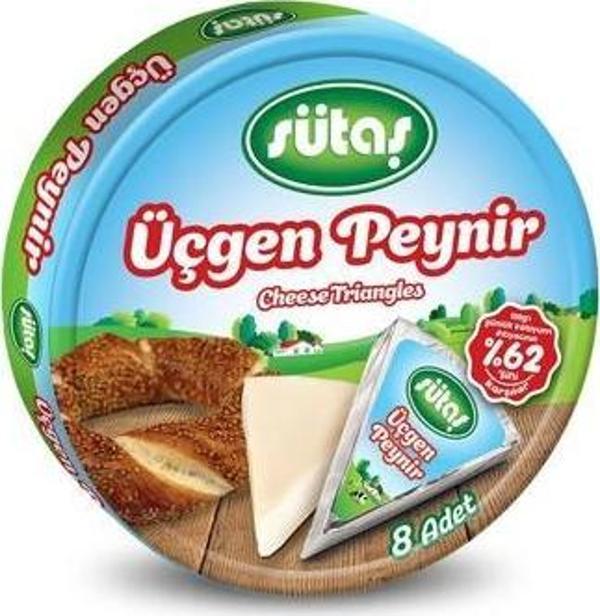 Sütaş Üçgen Peynir 8x12.5 g - Image 1