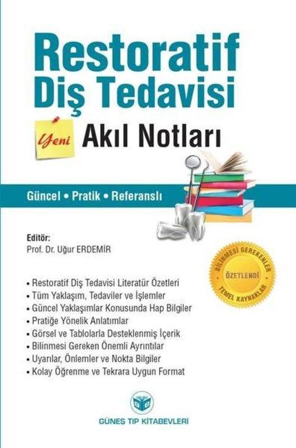 Restoratif Diş Tedavisi Yeni Akıl Notları - Güneş Tıp Kitabevleri - Image 1