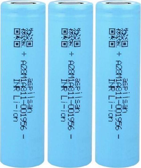 ASPİLSAN Aspilsan Inr18650A28 - 3.7V 2800 Mah Li-İon Şarjlı Pil - 25A 3 Lü Paket - Image 1