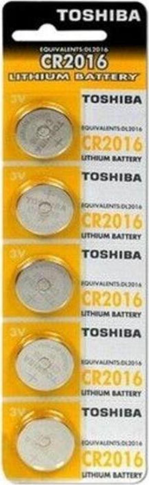 Toshiba Cr 2016 Lıthıum Pil (5'Li Paket) - Image 1