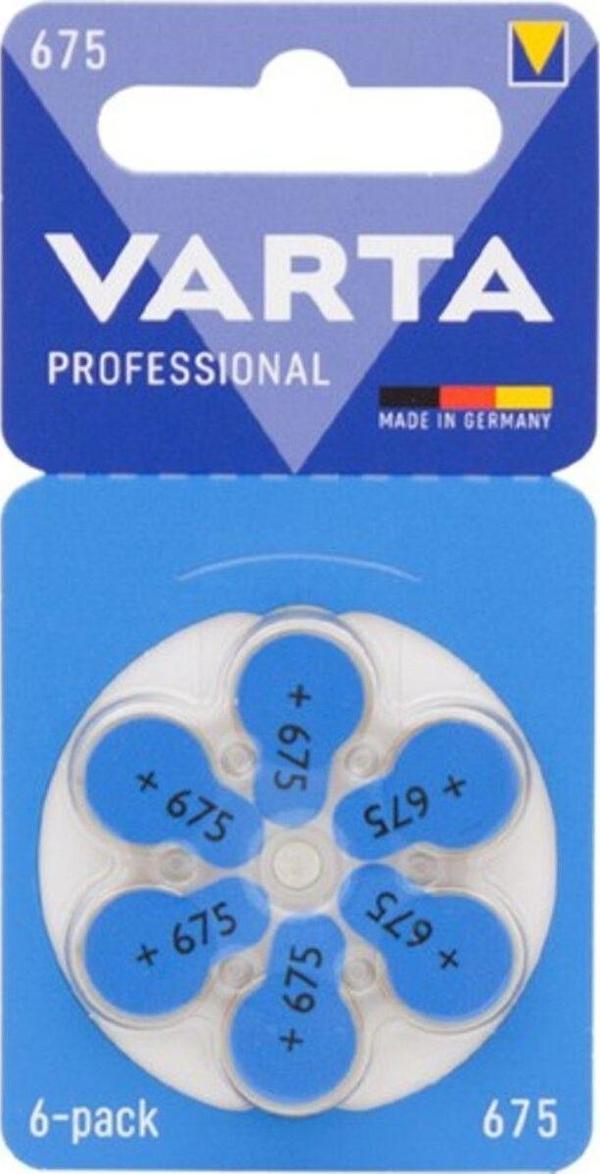 Verta Varta Işitme Cihazı Pili 675 No 1 Adet - Image 1