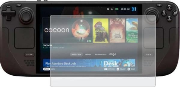 Steam Deck 7 inç Mat Ekran Koruyucu Şeffaf Oyun Konsolu - Image 1