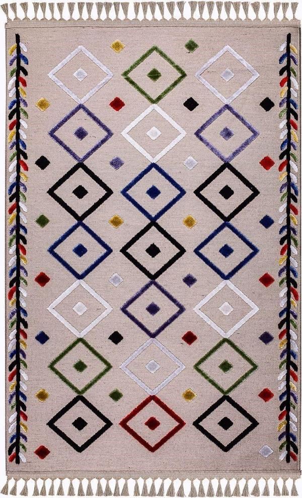 Kreasyon Halı Salon Halısı 200x290 Jutt 9235 Vizon - Image 1