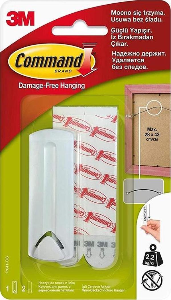 3M 17041 Command Çerçeve Askısı İpli Çerçeve İçin - Image 1